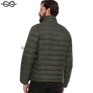 Chaqueta acolchada para hombre, abrigo de invierno cálido, ligero y elegante, Abrigo acolchado aislado con viento - Product Image 4