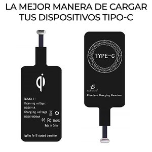 Récepteur de charge sans fil Qi, interface universelle Type-C, accessoire pour téléphone portable - Product Image 4
