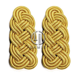 Uniforme d'officier d'usine OEM, épaulettes personnalisées fabriquées en sialgot - Product Image 5