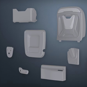 Kits Interiores Personalizados de Primera Calidad con Colores y Características Únicas, Plástico ABS, 100% Compatible, VKM PLASTIK, IP Autorizada Especialmente - Product Image 1