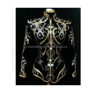 Respirant grande taille coupe-vent showmanship veste hommes équitation veste à vendre showmanship cheval veste - Product Image 1