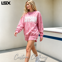 Sweat-shirt réversible pour femme, imprimé wax, avec appliqué lettre personnalisé, col montant, coupe oversize, style streetwear, vente en gros