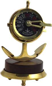 Mini télescopes maritimes en laiton faits à la main contrôleur de vitesse de collection de bureau nautique pour le télégraphe de navire/bateau comprend un tuyau - Product Image 3