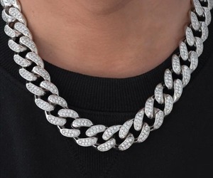 Cadena de eslabones cubanos de alta demanda para hombres, estilo Hip Hop clásico con giro moderno, collares finos, regalo - Product Image 4