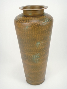 Artisanat Vase Cuivre Martelé Patine Originale Pour La Maison Décorative - Product Image 6