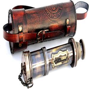 Calvin Handicraft Vintage Ship Brass Telescope Marina Marinero Observación y Trekking Royal Device Maritime Designer Telescope - Product Image 1