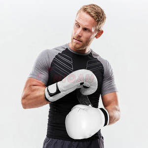 ถุงมือมวยหนังวัวแบบพรีเมี่ยม, ทนทานทนทานต่อการก่อสร้างสำหรับการฝึกซ้อมขั้นสูง - Product Image 6