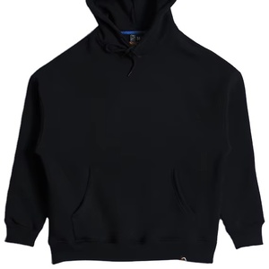 Sweat à capuche unisexe en molleton épais 100 % coton double épaisseur, écologique, respirant, coupe ample, délavé à l'acide, pour l'hiver 2026 - Product Image 1