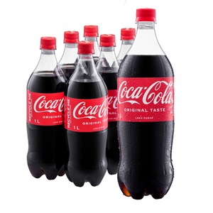 Value Offer Coca Cola 1 Liter Bottle Original Flavor Carbonated Beverage Refreshing <b>Soft</b> <b>Drink</b> Retail and Wholesale Supply - Product Image 6