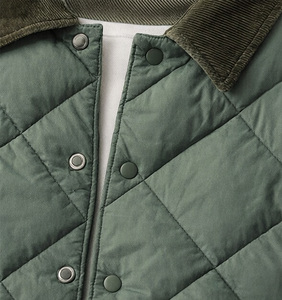 Veste matelassée sur mesure pour homme, veste d'hiver légère rembourrée, veste de travail matelassée en polyester de haute qualité, prix direct d'usine - Product Image 5