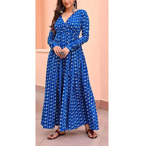 คอลเลคชั่นใหม่ ชุดลำลองผู้หญิง ลายพิมพ์ สำหรับใส่กลางแจ้ง แฟชั่นเสื้อผ้าผู้หญิง เสื้อผ้าฤดูร้อน ชุดเดรสลายพิมพ์สำหรับผู้หญิง - Product Image 1