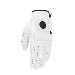 Gants de golf en cuir PU Gants de golf à paume souple adaptés à la pratique quotidienne du golf et au jeu décontracté - Product Image 1