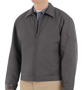 Chaqueta de Trabajo Bomber Personalizada para Hombre, Talla Grande, con Cierre, Transpirable, de Lona, Estilo Vintage, Informal, Estilo Piloto - Product Image 1