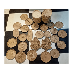 New Design Fruit <b>Plate</b> Dessert <b>Plate</b> Wooden Tray Custom Acacia Wooden <b>Charger</b> <b>Plate</b> for Kitchen and Decoration - Product Image 3