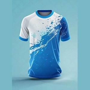 เสื้อยืดคอกลมแขนสั้นทรงทันสมัยสำหรับผู้ชาย ผ้าหนา 180 กรัม พิมพ์ลายซิลค์สกรีน เป็นมิตรกับสิ่งแวดล้อม รับพิมพ์ลายตามสั่ง - Product Image 1