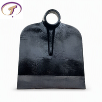 Azada de jardín negra de acero de alto carbono con mango de madera, forjada en una sola pieza y tratada térmicamente, para agricultura africana, herramienta de desmalezado de alta resistencia.