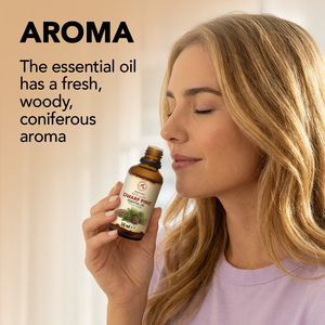 Aromatika Aceite Esencial 100% Puro de Agujas de Pino Enano y Hoja de Pinus Mugo 5ml/10ml/50ml Aromaterapia Natural Destilado al Vapor - Product Image 3