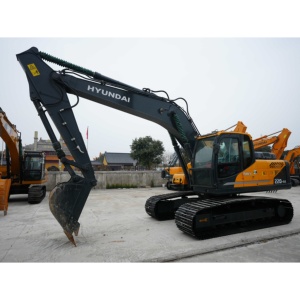 Excavatrice sur chenilles Hyundai 220-9s d'occasion à vendre, poids opérationnel de 35 tonnes, bonnes performances, prix avantageux, attache de godet, 1 unité - Product Image 3