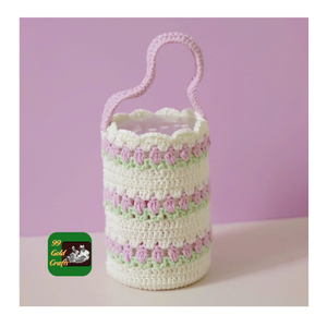 BOLSO DE GANCHILLO DE LANA DISEÑO HECHO A MANO MODERNO PERO CLÁSICO PARA USO DIARIO - Product Image 2