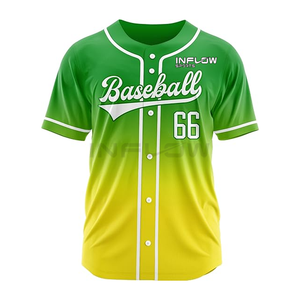 Camisas Rojas de Béisbol y Sóftbol para Hombre, Personalizables, al por Mayor, Sublimadas, Transpirables, con Opciones de Tallas Grandes - Product Image 6