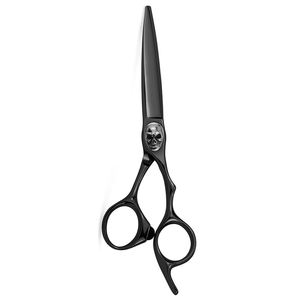 Tijeras de corte de pelo de peluquero de acero inoxidable con revestimiento de Color negro Tijeras de corte de pelo de peluquero de acero alemán VG10 - Product Image 6