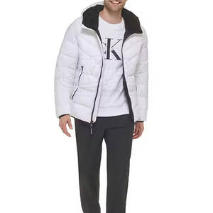 Chaqueta de invierno burbuja con capucha de poliéster de nailon superventas para hombre chaqueta de invierno burbuja con capucha hecha a medida para hombre - Product Image 6