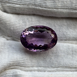 Chất Lượng Cao Tự Nhiên Thạch Anh Tím Mặt Hình Bầu Dục Cắt Đánh Bóng Đồ Trang Sức Làm Đá Hiệu Chuẩn Loose Đá Quý Trực Tiếp Ấn Độ - Product Image 2