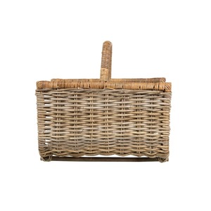 Panier en rotin, ouvert des deux côtés, fait main, panier de rangement, vente en gros, écologique, fabriqué au Vietnam - Product Image 3