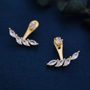 Pendiente de diamante cultivado en laboratorio con forma de marquesa de plata 925 único, regalos diarios elegantes para mujeres, celebraciones y regalos para mujer - Product Image 6