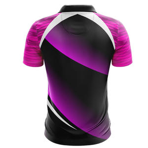 Polos à sublimation personnalisée | Vêtements de sport d'impression OEM/ODM pour hommes et femmes Vente en gros Polos à sublimation par sublimation - Product Image 4