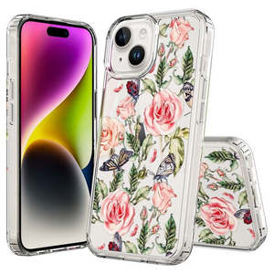 เคสใสแบบไฮบริดพรีเมียมสำหรับ iPhone 16 ขนาด 6.1 นิ้ว พร้อมดีไซน์ # 2 - Product Image 1