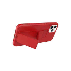 Coque de protection en silicone souple SAFA Qstand rouge compatible avec iPhone 11 Pro, coque de téléphone portable en TPU liquide - Product Image 2