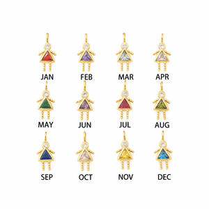 Colgante de Aguamarina para Mujer, Piedra de Nacimiento de Marzo, Gema Azul, Chapado en Oro Rosa, Joyería Delicada Hecha a Mano - Product Image 6