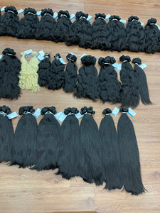 Paquets de Cheveux Humains Vietnamiens Bruts Vendeur En Gros 100% Couleur Naturelle Remy Paquets de Cheveux Vierges Alignés sur les Cuticules - Product Image 2