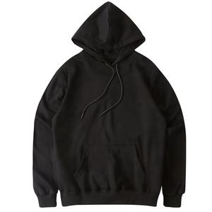 Sudadera con capucha y logotipo personalizado de 380g de alta calidad para hombre, ropa de trabajo bordada con patrón sólido, tallas con capucha XXS XL para invierno - Product Image 3