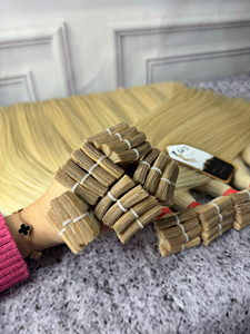 Extensiones de cabello con cinta blanqueada vietnamita suave y sedoso, sin enredos, proveedor mayorista de cabello humano remy de alta calidad - Product Image 2