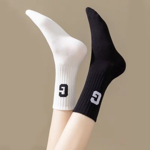 Algodón de alta calidad/fibra de bambú logotipo personalizado Impresión digital sólido Atlético Crew calcetines para hombres y mujeres - Product Image 6