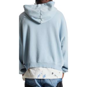 Sudadera con Capucha de Algodón Grueso de Calidad Mayorista con Estampado Puff, Sudadera de Lujo Personalizada, Sudadera con Capucha Lisa de Gran Tamaño con Estampado - Product Image 4