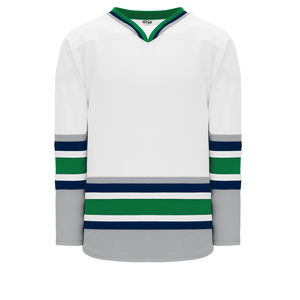 เสื้อเจอร์ซี่ฮ็อกกี้น้ำแข็งสำหรับผู้ชายเสื้อกีฬา100% โพลีเอสเตอร์พิมพ์ซับลิเมชันสำหรับฤดูหนาวโลโก้ตามสั่ง - Product Image 5