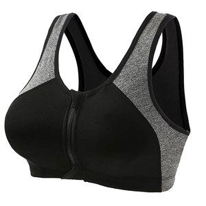 Soutien-gorge de sport pour femmes respirant à maintien élevé, fabriqué sur mesure, séchage rapide, léger, polyester/coton, fabriqué en usine, prix raisonnable - Product Image 3