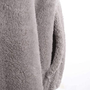 Sweat à capuche en laine pour la saison hivernale Pull pour homme Motif uni Écologique Respirant Haute qualité Vente en gros - Product Image 5