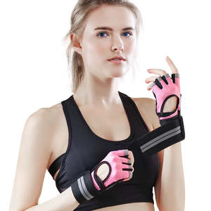 Gants de musculation en cuir pour hommes et femmes Tailles de 8oz Fournisseur d'usine Gants d'haltérophilie pour l'entraînement et le fitness - Product Image 6