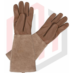 ถุงมืองานเชื่อมหนังวัวแยกชิ้นเกรดพรีเมี่ยมถุงมือเชื่อมอุตสาหกรรมประสิทธิภาพสูงมีตัวเลือก OEM - Product Image 6