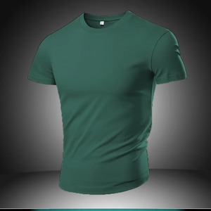 T-shirt vintage lavé à l'acide avec logo personnalisé T-shirt surdimensionné vierge en coton épais pour hommes 100% coton pour hommes - Product Image 4