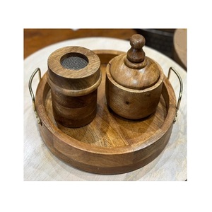 Juego de quemador Oud de madera de la mejor calidad con bandeja y caja acrílica, quemador Bakhoor de incienso de tamaño personalizado de Home Arts - Product Image 2