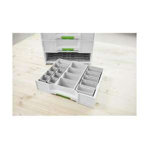 Festool Set of Plastic <b>Tool</b> <b>Boxes</b> 50x50/50x100x68-Durable <b>Storage</b> Solution for <b>Tools</b> - Product Image 4