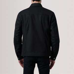 Chaquetas de lona con estilo para hombre, chaqueta de invierno duradera de algodón para exteriores sin capucha, ropa de trabajo informal, abrigo cálido - Product Image 2