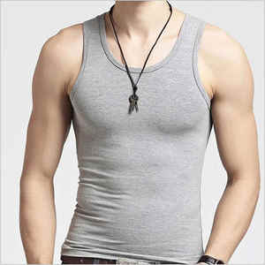 ODM hommes décontracté sportif 100% coton doux Polyester personnalisé impression graphique Style de rue Hip Hop débardeurs sans manches débardeurs t-shirt - Product Image 4