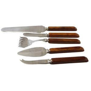 Meilleurs outils de gâteau 2 pièces en acier inoxydable de haute qualité poignée en résine noire couteau à gâteau et ensemble de serveur pour les événements de mariage - Product Image 6