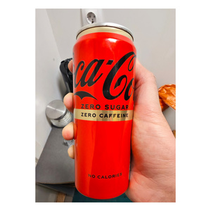 Original pour Coca Cola ZERO SUGAR ZERO CAFFEINE 33cl Canette de boisson gazeuse 355ML 1L 1.5L 2L Tailles Carbonate aromatisé au soda Primaire - Product Image 5